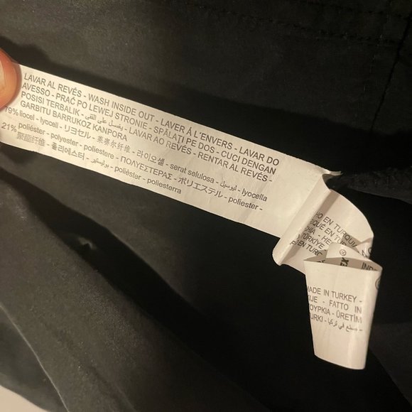 Zara Black V-Neck Dress - Picture 16 of 16